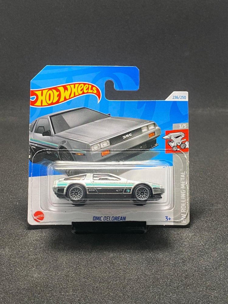 Hot Wheels Dmc Delorean Silver Carshoping