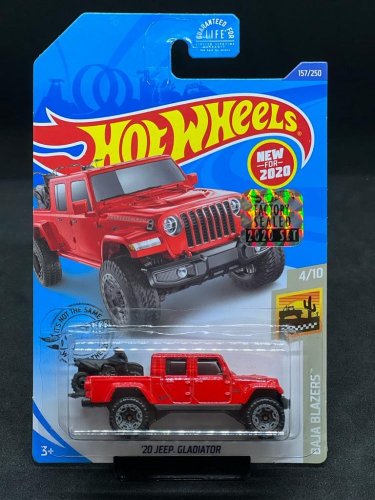 Hot Wheels Jeep Gladiator Red Factory Sealed Carshoping