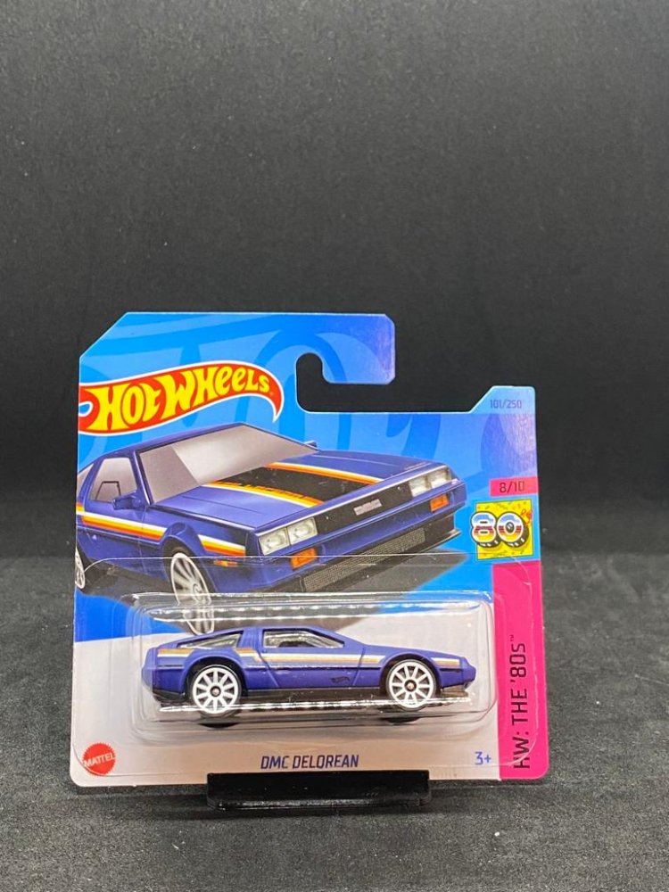 Hot Wheels DMC Delorean BLUE Carshoping