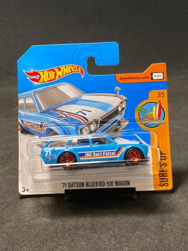 Hot Wheels - 71 Datsun Bluebird 510 Wagon - Kartenvariante: NEU