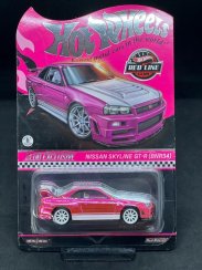Hot Wheels - Nissan Skyline GT-R (BNR34) pink RLC