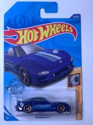 Hot Wheels - 95 Mazda RX-7 blue