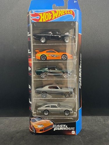 Hot Wheels -Fast and Furious 5 pack
