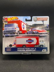 Hot Wheels Team Transport Nissan Fairlady Z Sakura Sprinter carshoping