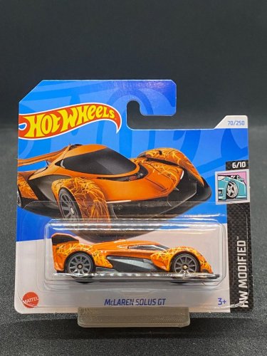 Hot Wheels -McLaren Solus GT orange