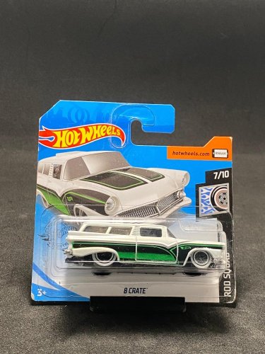 Hot Wheels -8 Crate - card variant: NEW