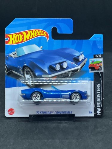 Hot Wheels - 72 Stingray Convertible - card variant: FROM THE COLLECTION