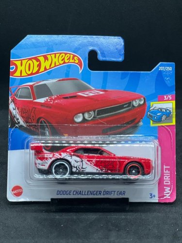 Hot Wheels - Dodge Challenger Drift Car red