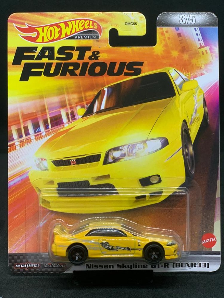 ミニカー Hot Wheels NISSAN SKYLINE GT-R (BCNR33) Hot Wheels Basic Car Nissan Skyline Gt-R (Bcnr33) (Pre-order