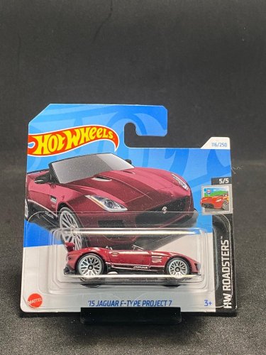 Hot Wheels -  15 Jaguar F-Type Project 7 - Kartenvariante: NEU