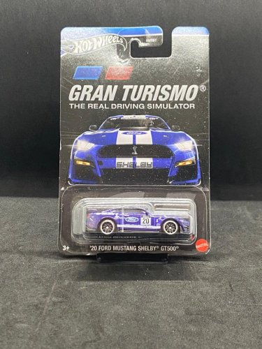 Hot Wheels - 20 Ford Mustang Shelby GT500 Gran Turismo - varianta karty: ZE SBÍRKY