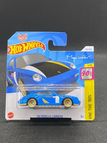 Hot Wheels -96 Porsche Carrera - varianta karty: NOVINKA