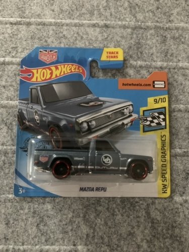 Hot Wheels - Mazda Repu - Kartenvariante: BESCHÄDIGTES PAKET