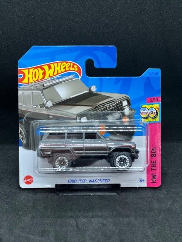 Hot Wheels - 1988 JEEP Wagoneer grey - card variant: FROM THE COLLECTION