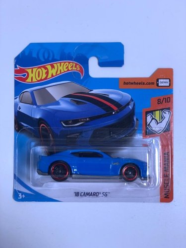 Hot Wheels - 18 Camaro SS - varianta karty: NOVINKA