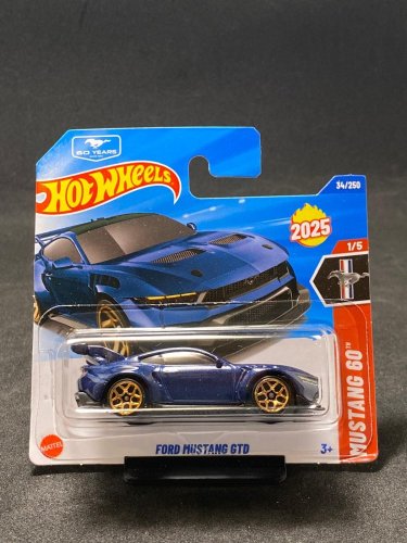 Hot Wheels - Ford Mustang GTD blue