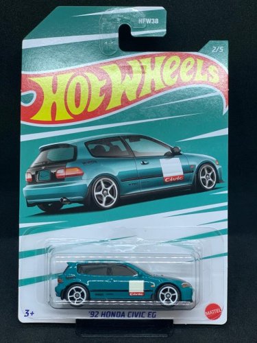 Hot Wheels - 92 Honda Civic EG - card variant: NEW