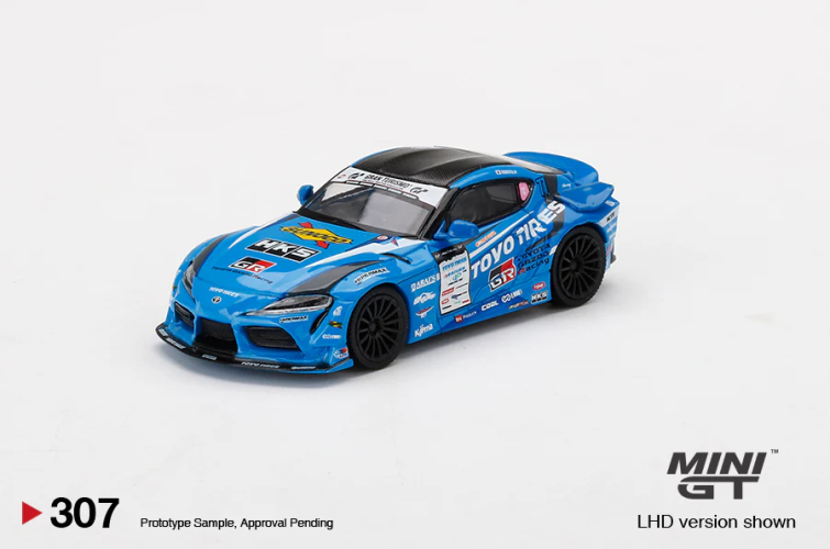 Mini GT - HKS Toyota GR Supra No.77 FAT FIVE RACING - 2020