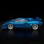 Hot Wheels - 82 Lamborghini Countach LP 500 S - Blue Chrome - RLC