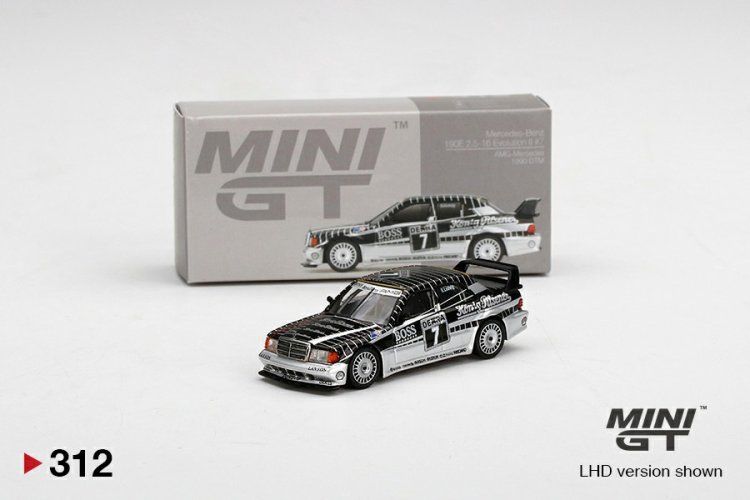 MINI GT 1/64 Mercedes-Benz 190E 2.5-16 Evolution II #7 AMG