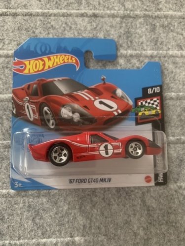 Hot Wheels - 67 Ford GT40 MKIV - card variant: FROM THE COLLECTION