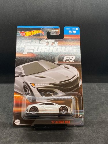 Hot Wheels - 17 Acura NSX Fast and Furious - card variant: NEW
