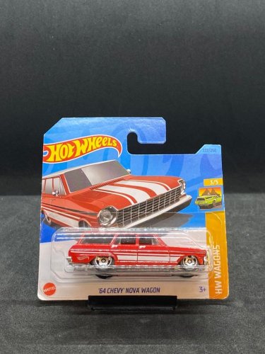 Hot Wheels - 64 Chevy Nova Wagon - card variant: FROM THE COLLECTION