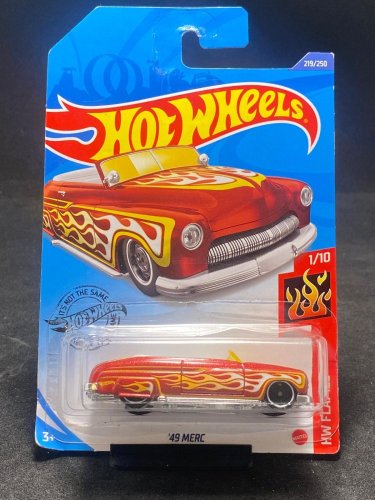 Hot Wheels - 49 Merc - varianta karty: ZE SBÍRKY