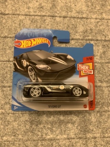 Hot Wheels - 17 Ford GT - card variant: DAMAGED PACKAGE