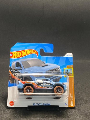 Hot Wheels - 20 Toyota Tacoma - varianta karty: ROZTRHNUTÝ OBAL