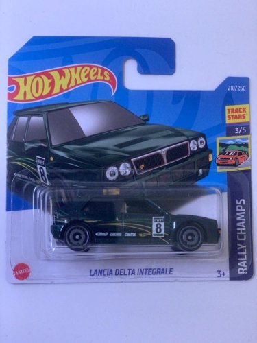 Hot Wheels - Lancia Delta Integrale Grüne - Kartenvariante: NEU
