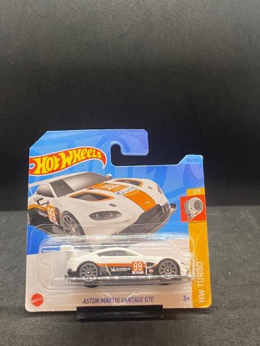 Hot Wheels - Aston Martin Vantage GTE - Kartenvariante: BESCHÄDIGTES PAKET