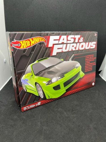 Hot Wheels - Fast and Furious 10-pack - GTR, Silvia, Supra
