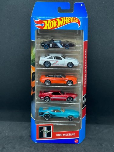 Hot Wheels - FORD MUSTANG 5er-Pack