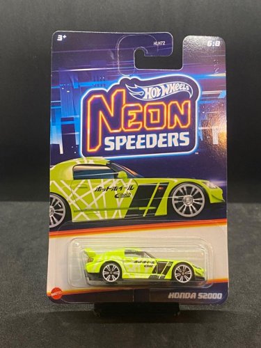Hot Wheels - Honda S2000 Neon Speeders - varianta karty: POŠKOZENÝ OBAL