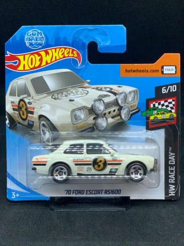 Hot Wheels - 70 Ford Escord RS1600 - GumBall 3000 - Kartenvariante: AUS DER SAMMLUNG