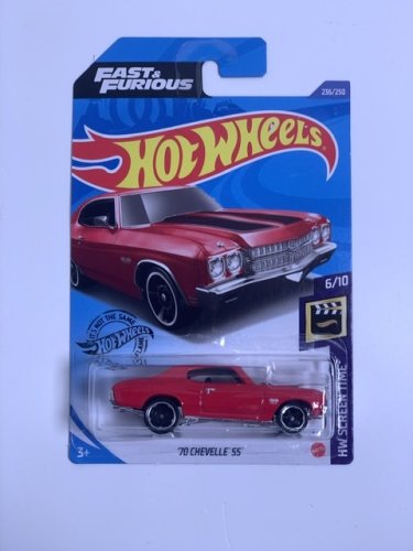 Hot Wheels - 70 Chevelle SS - Fast and Furious red - Kartenvariante: NEU