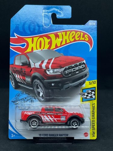 Hot Wheels - 19 Ford Ranger Raptor - varianta karty: ZO ZBIERKY