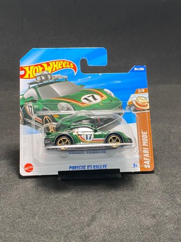 Hot Wheels - Porsche 911 Rallye green - Kartenvariante: AUS DER SAMMLUNG