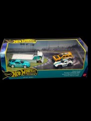 Hot Wheels - Diorama Fleet Street - Subaru BRZ, Nissan Maxima Drift, Custom Datsun 240Z