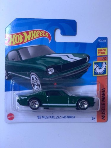 Hot Wheels - 65 Mustang 2+2 Fastback - card variant: FROM THE COLLECTION