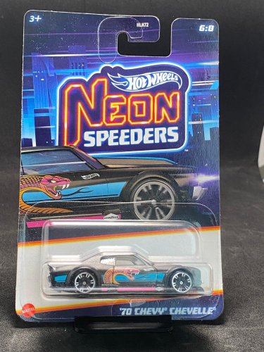 Hot Wheels - 70 Chevy Chevelle Neon Speeders - Kartenvariante: NEU