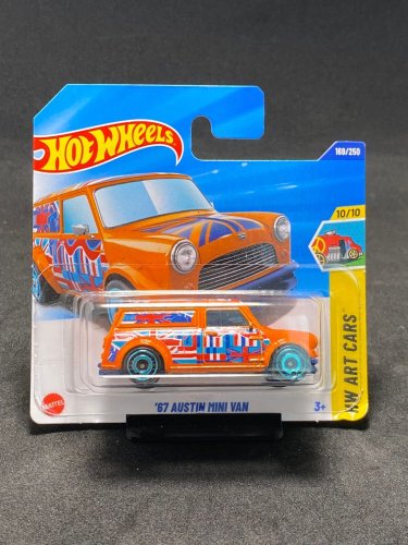Hot Wheels - 67 Austin Mini Van - card variant: FACTORY SEALED