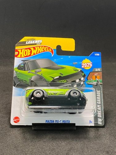 Hot Wheels - Mazda MX-5 Miata Legends Tour green