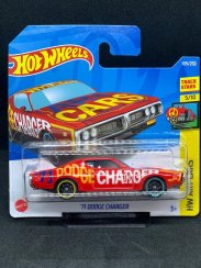 Hot Wheels - 71 Dodge Charger červená