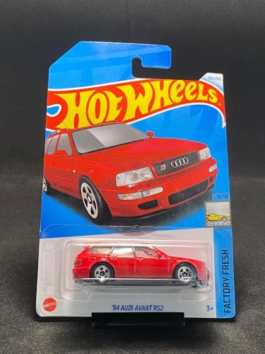 Hot Wheels - 94 Audi Avant RS2 red - Kartenvariante: AUS DER SAMMLUNG