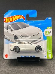 Hot Wheels - Tesla Model S Plaid white
