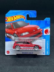 Hot Wheels - 90 Honda Civic EF red