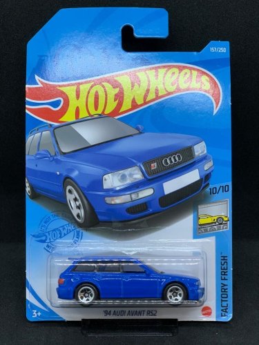 Hot Wheels - 94 Audi Avant RS2 blue