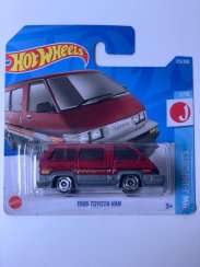 Hot Wheels - 1986 Toyota Van red